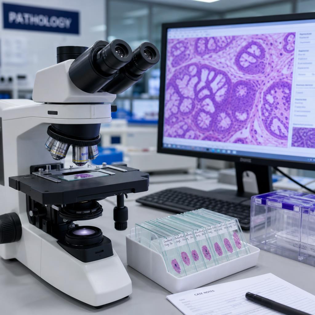 Pathology lab for delayed gynecologic cancer diagnosis expert witness