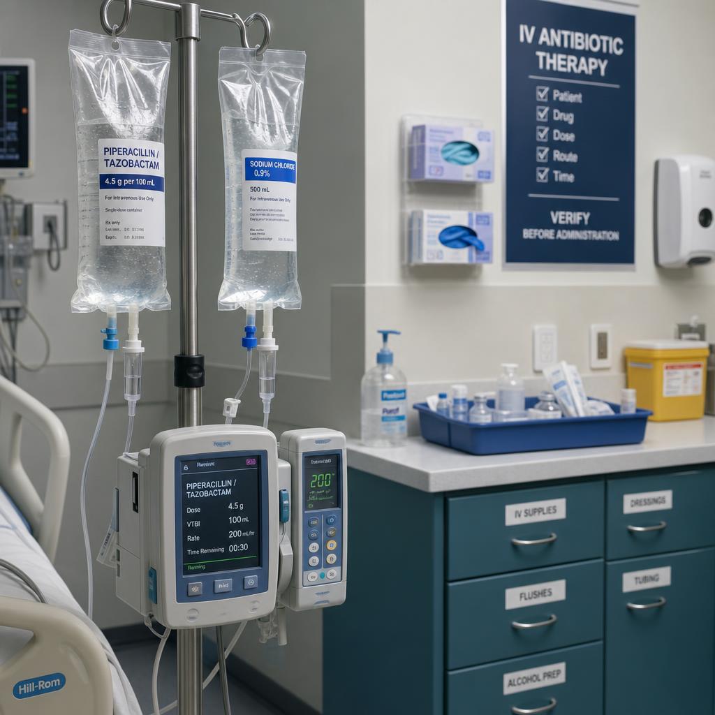 IV antibiotic infusion for gynecologic surgery infection expert witness