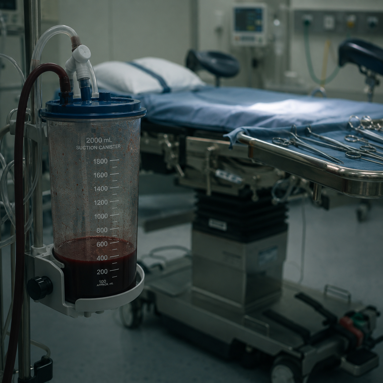 Surgical operating room for hysterectomy hemorrhage gynecology expert witness