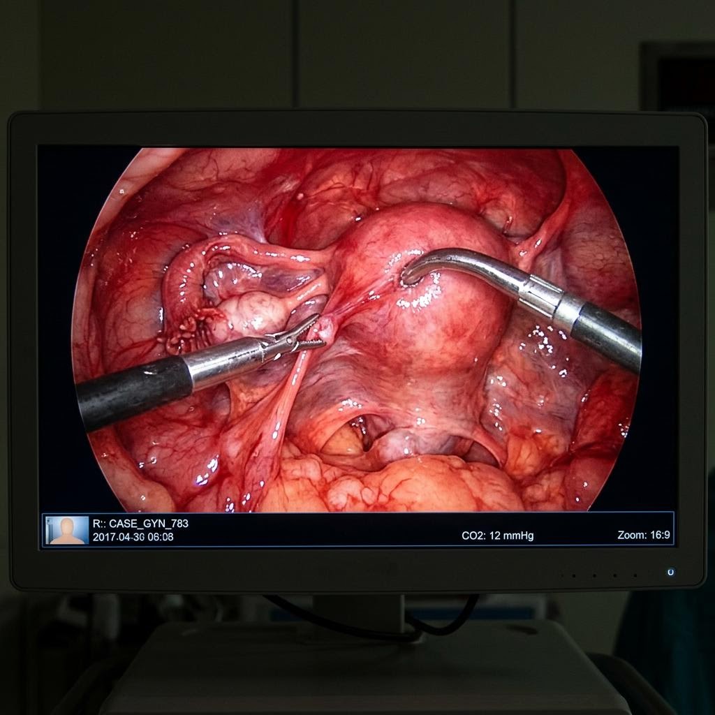 Laparoscopic surgery monitor for ureteral injury gynecology expert witness